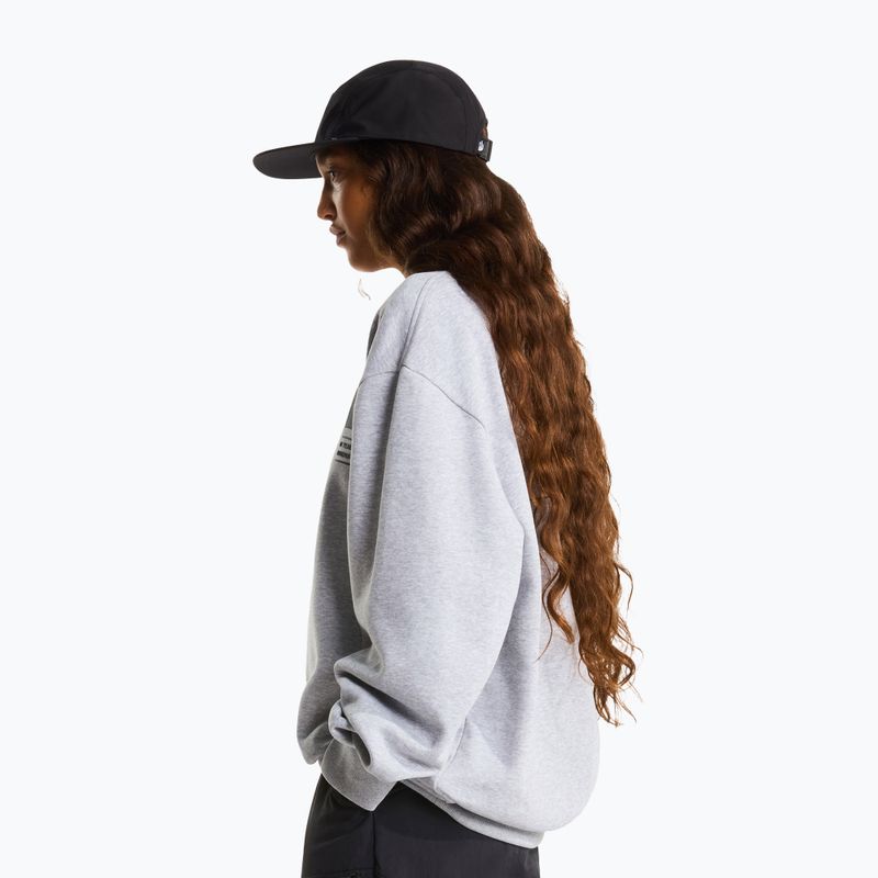 Pulóver The North Face Celebration Relaxed Crew Graphic tnf light grey heather 12