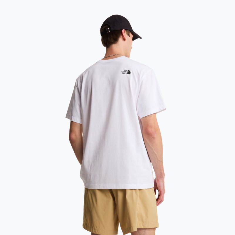 The North Face Mountain Logo Relaxed férfi póló tnf white 3