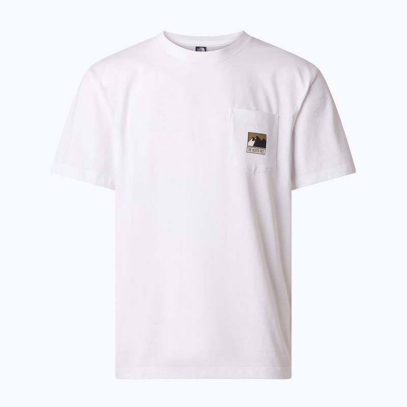 The North Face Mountain Logo Relaxed férfi póló tnf white 4