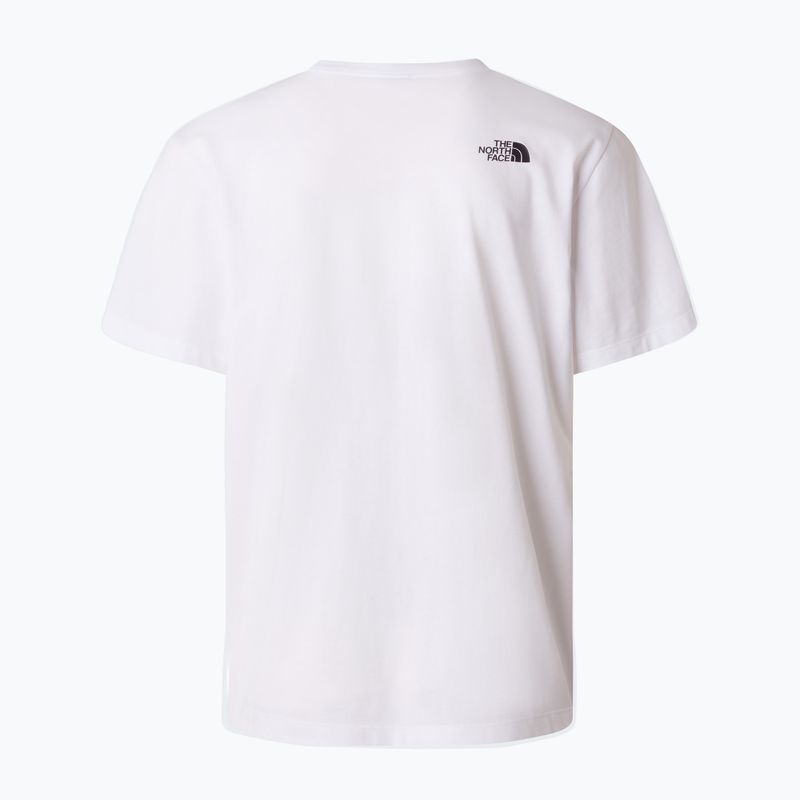 The North Face Mountain Logo Relaxed férfi póló tnf white 5