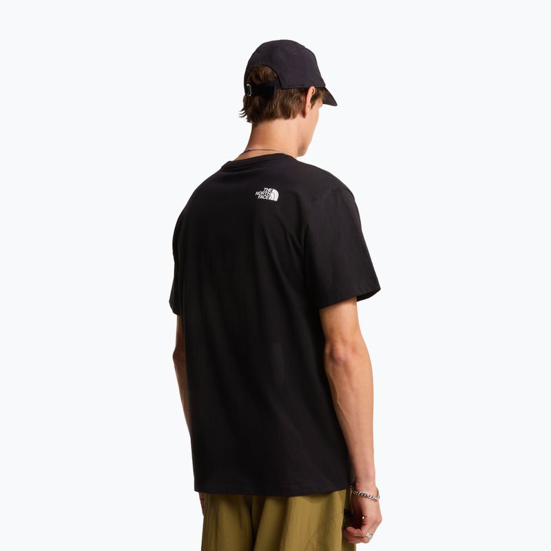 The North Face Mountain Logo Relaxed férfi póló tnf black 3