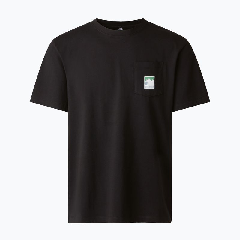 The North Face Mountain Logo Relaxed férfi póló tnf black 5