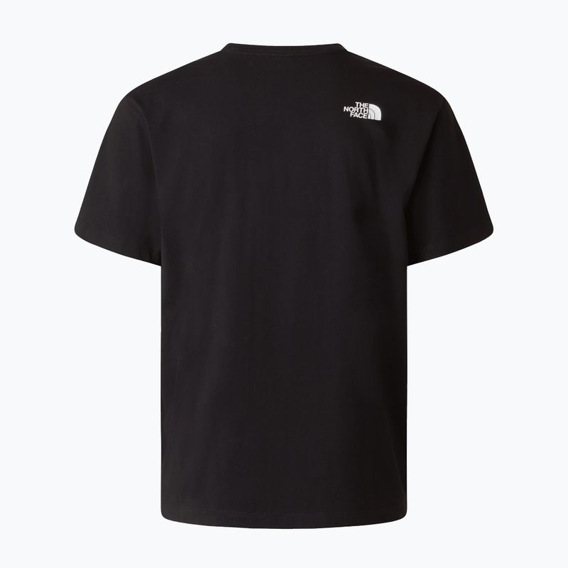 The North Face Mountain Logo Relaxed férfi póló tnf black 6