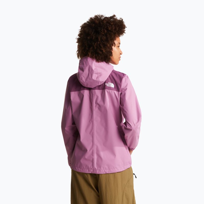 Női esőkabát The North Face Antora Rain hushed lavender/chroma purple 3