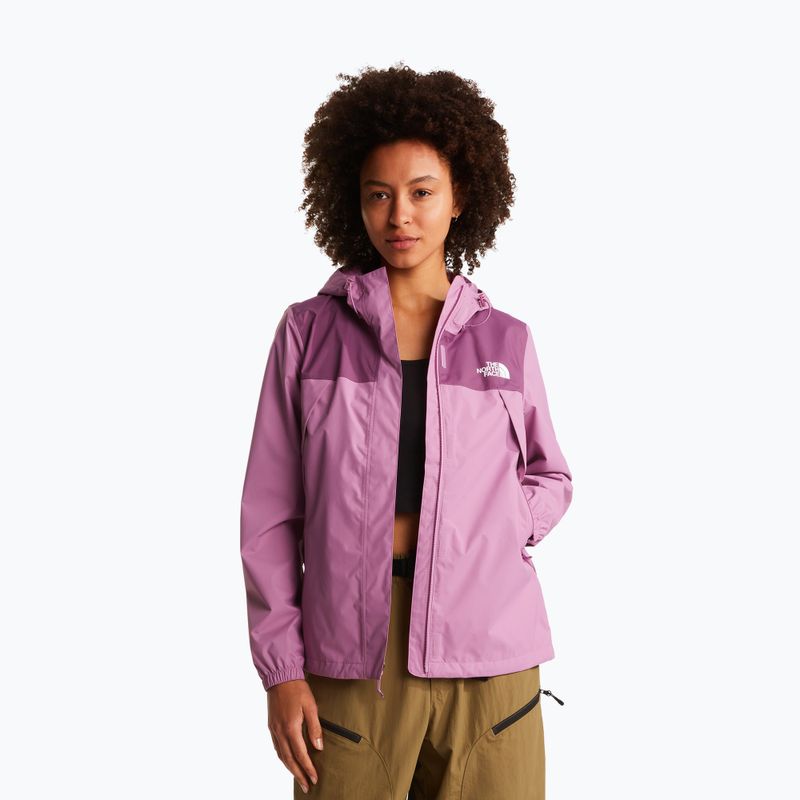 Női esőkabát The North Face Antora Rain hushed lavender/chroma purple 4