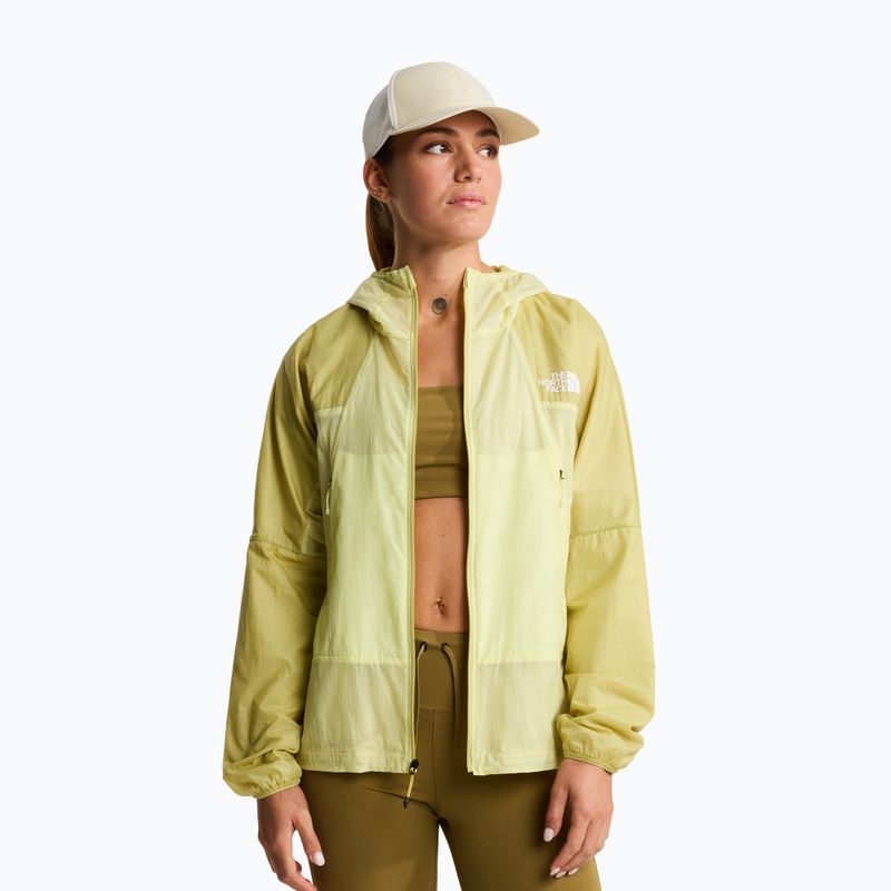 Női szélálló dzseki The North Face Ridgelite Futurefleece Wind lemon mist/pearl 5