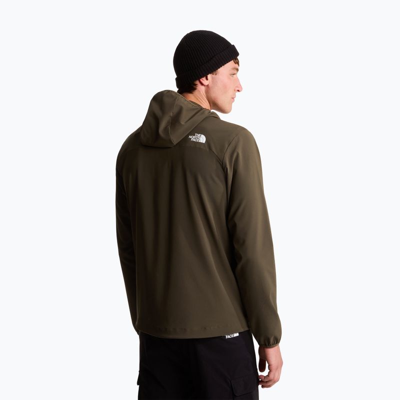 The North Face Nimble Hoodie férfi softshell dzseki 2 new taupe green 3