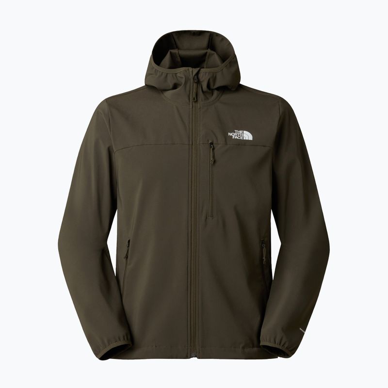 The North Face Nimble Hoodie férfi softshell dzseki 2 new taupe green 6