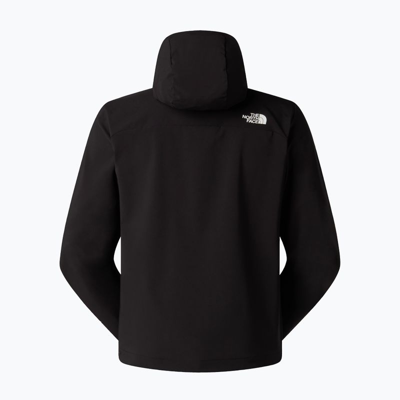 The North Face Nimble Hoodie férfi softshell dzseki 2 tnf black 2