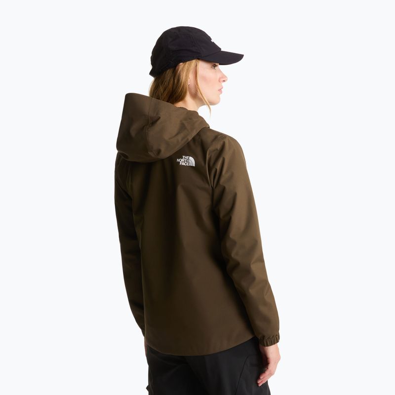The North Face Quest Mono női softshell dzseki taupe green 3