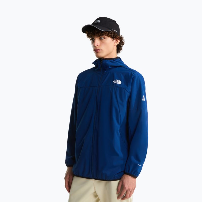 The North Face Mountain Athletics Ushba Hooded férfi softshell dzseki estate blue