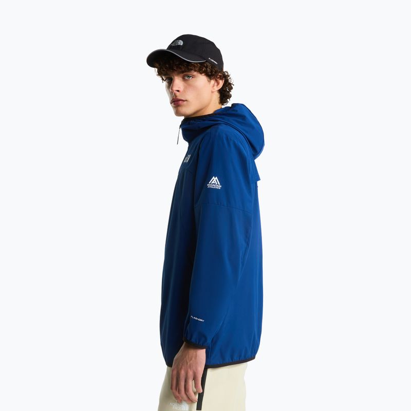 The North Face Mountain Athletics Ushba Hooded férfi softshell dzseki estate blue 4