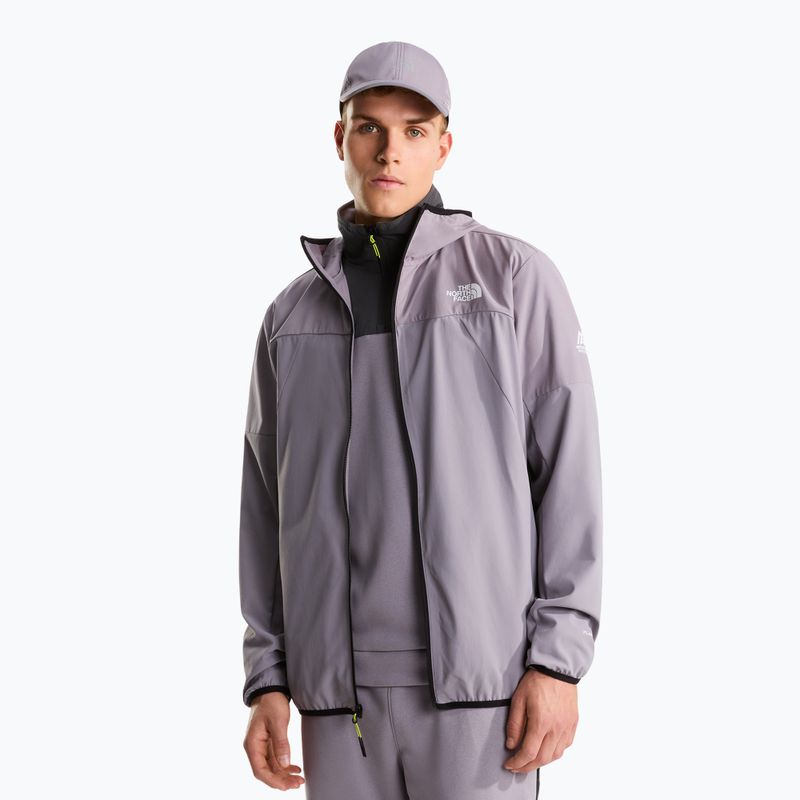 The North Face Moutain Athletics Ushba Hooded férfi softshell dzseki trancscedent grey 5