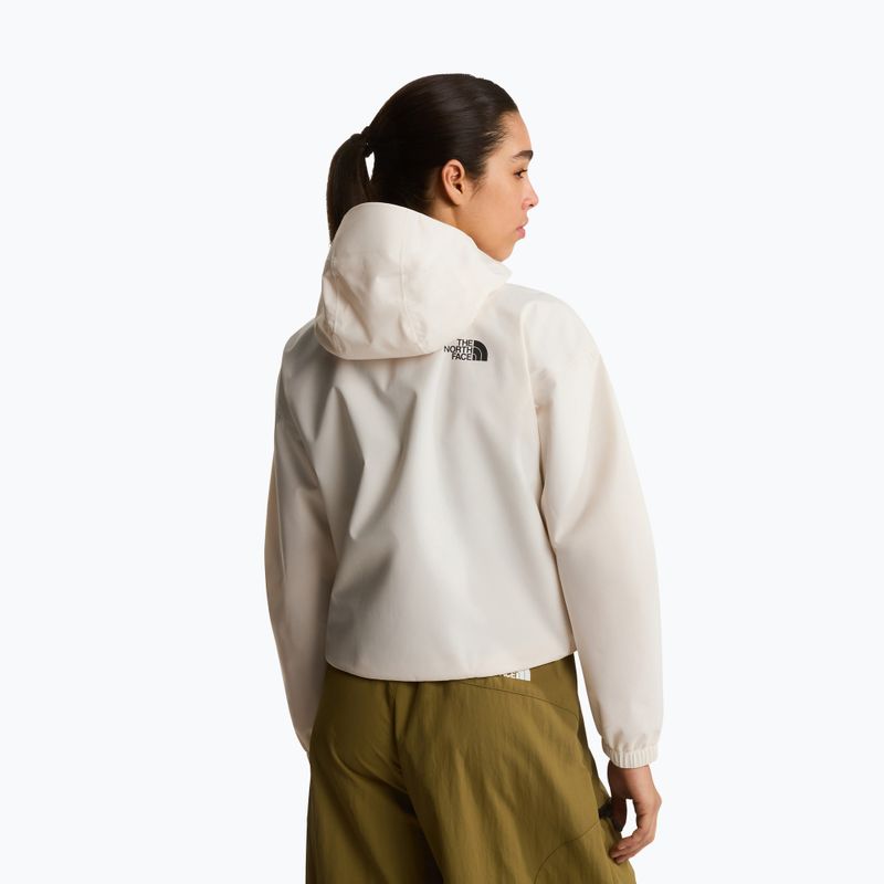 The North Face Quest Mono Cropped női softshell dzseki white dune 3