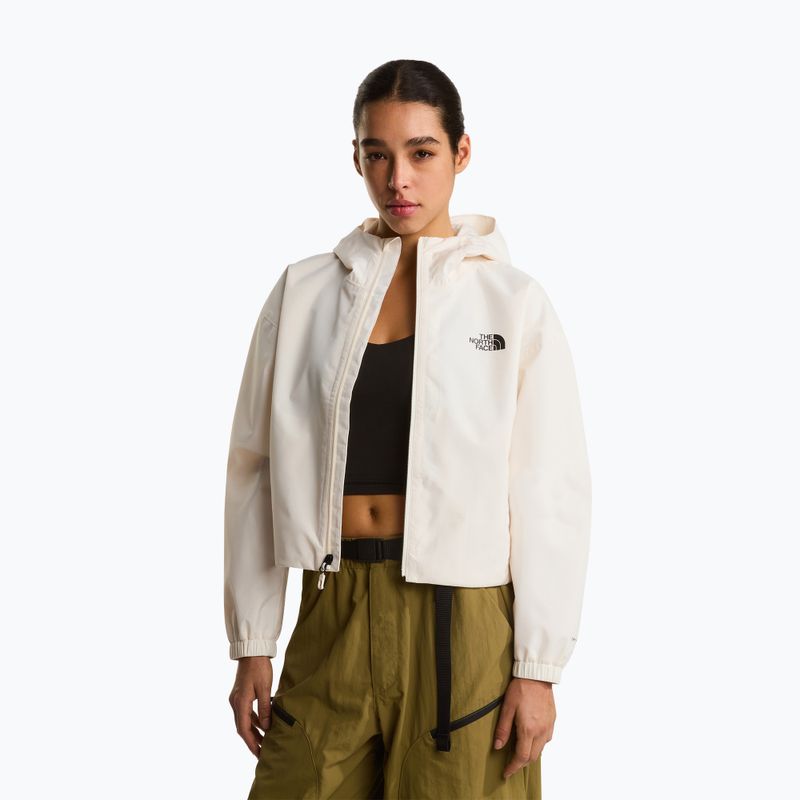 The North Face Quest Mono Cropped női softshell dzseki white dune 4