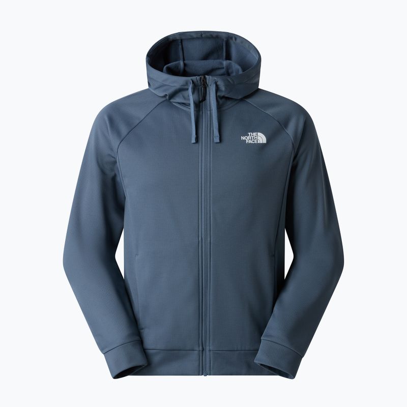 Férfi pulóver The North Face Reaxion 2.0 Hooded Full Zip granite grey dark heather 5