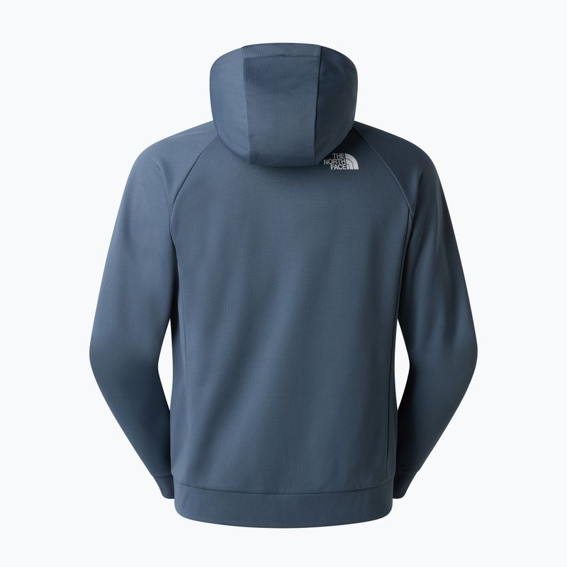 Férfi pulóver The North Face Reaxion 2.0 Hooded Full Zip granite grey dark heather 6