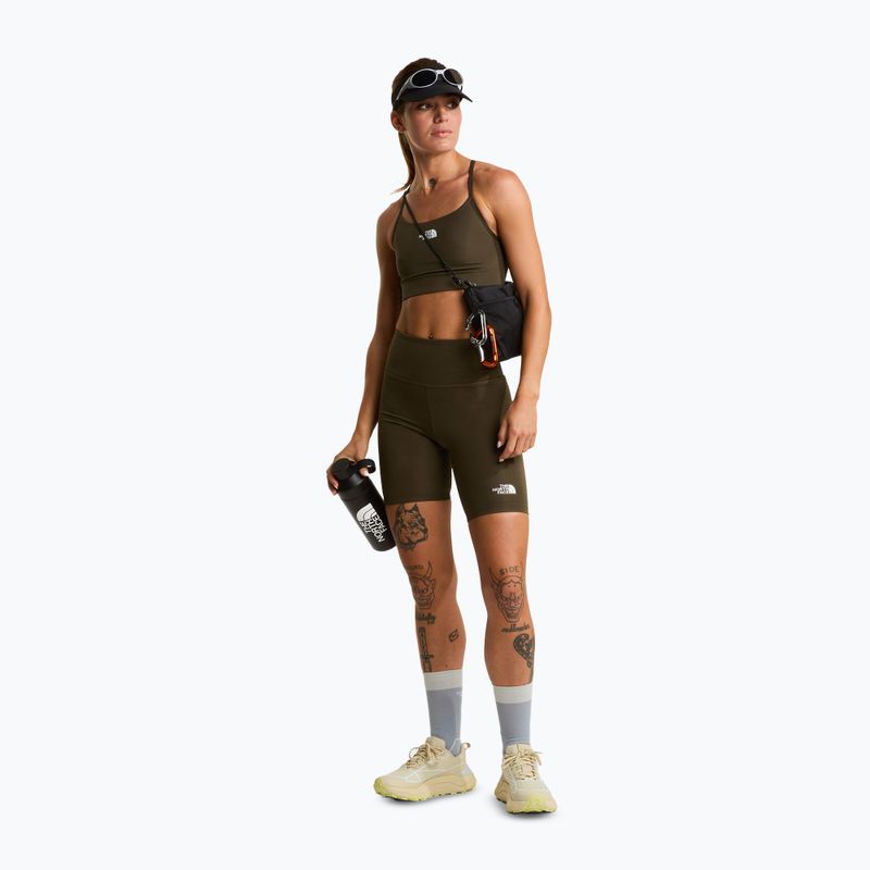 The North Face Flex női túrashort 8IN Tight new taupe green 2