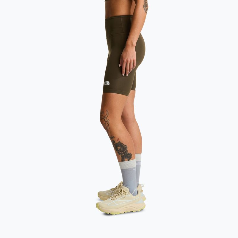 The North Face Flex női túrashort 8IN Tight new taupe green 4