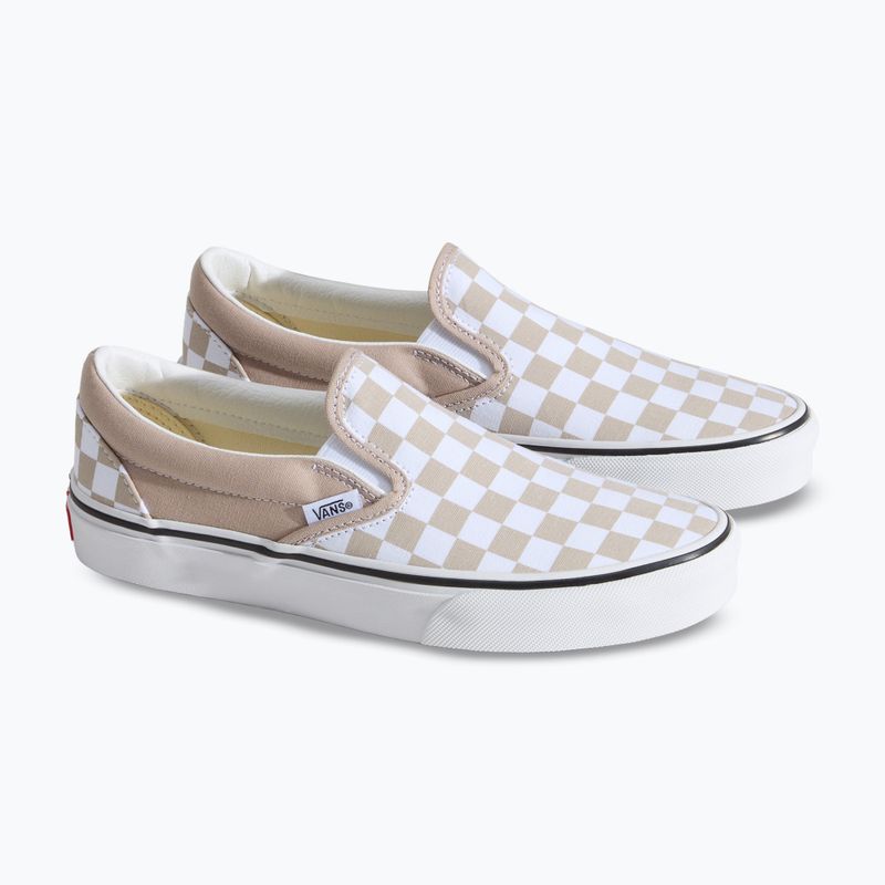 Vans Ua Classic Slip-On color theory checkerboard mushroom cipő 2