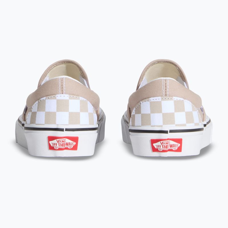 Vans Ua Classic Slip-On color theory checkerboard mushroom cipő 3