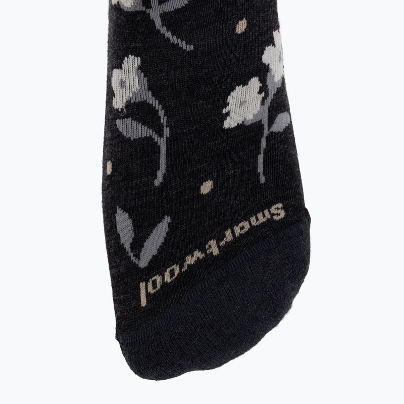 Női zokni Smartwool Everyday Garden Gala Crew charcoal 3
