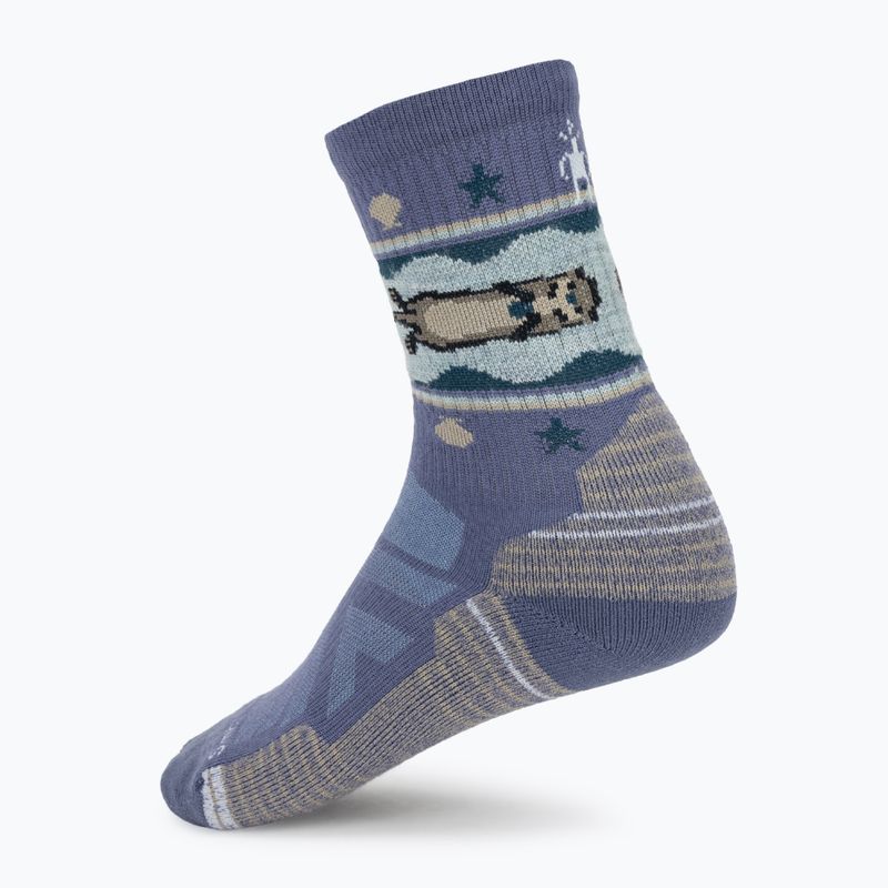 Női zokni Smartwool Hike Otter Float Crew nightfall blue 2