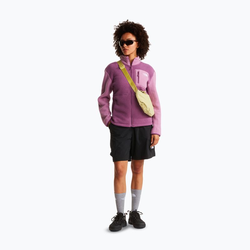 Női polár pulóver The North Face Yumiori Full Zip chroma purple/hushed lavender 2