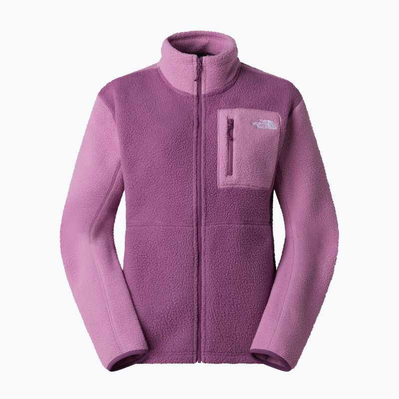 Női polár pulóver The North Face Yumiori Full Zip chroma purple/hushed lavender 6