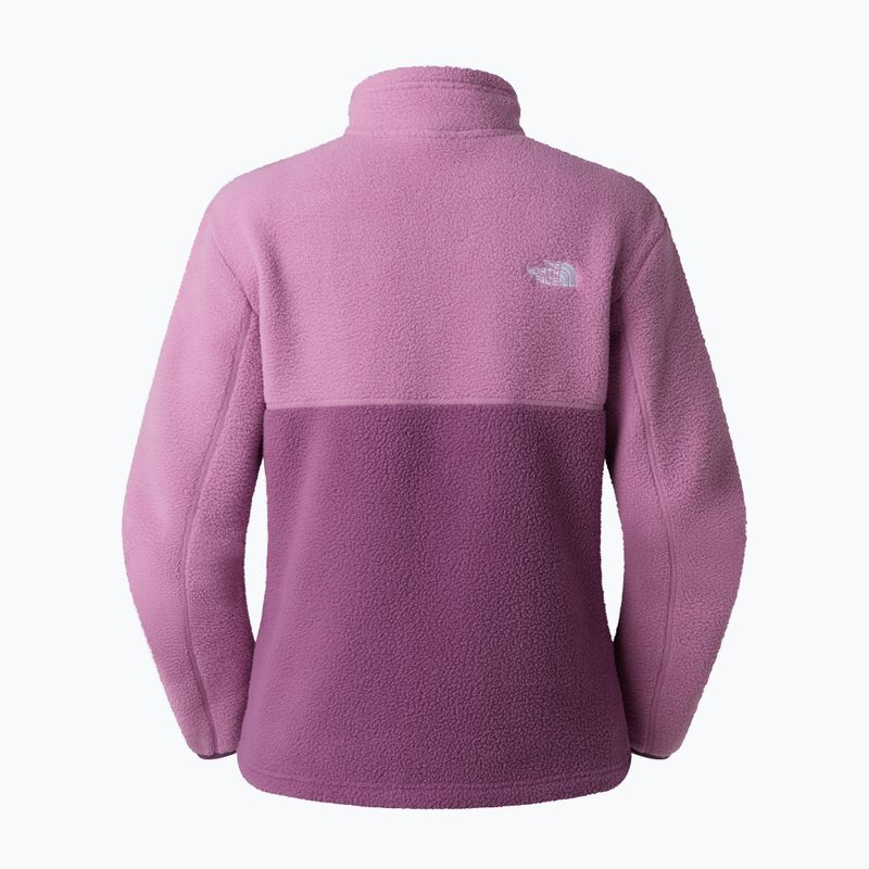 Női polár pulóver The North Face Yumiori Full Zip chroma purple/hushed lavender 7