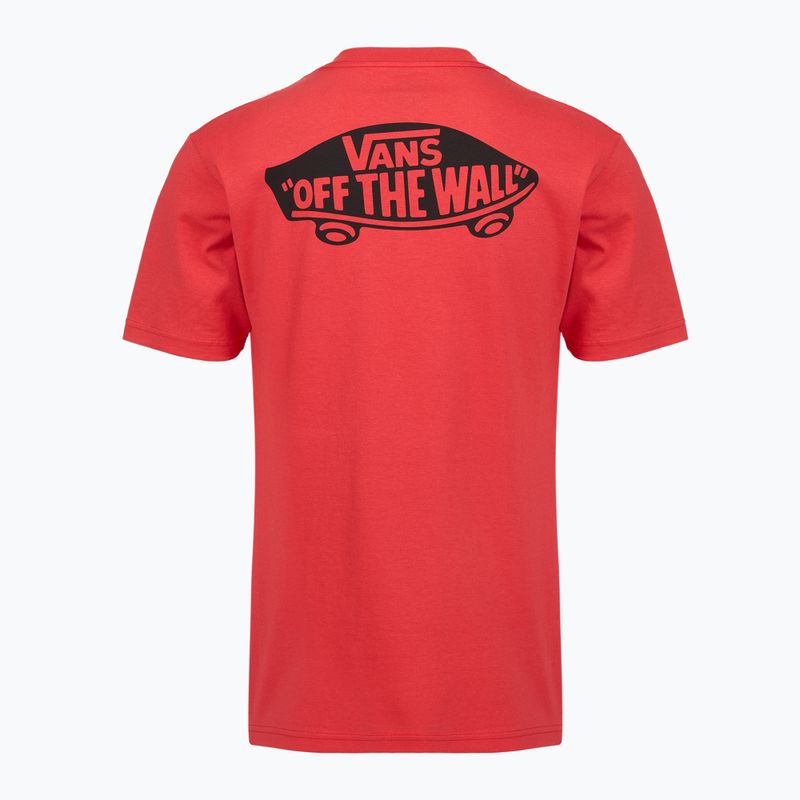 Férfi póló Vans Double Standard Tee crimson haze 2