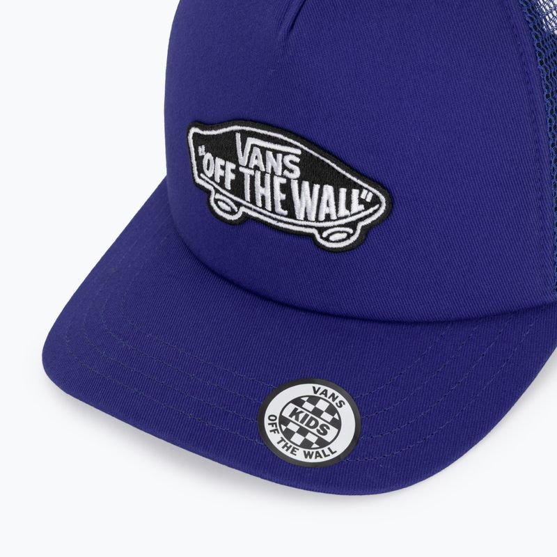 Gyerek baseball sapka Vans Classic Patch Curved Bill Trucker royal cobalt 3