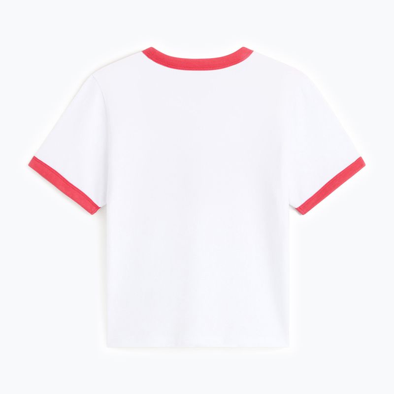 Női póló Vans Center Chest Ringer Tee white 2