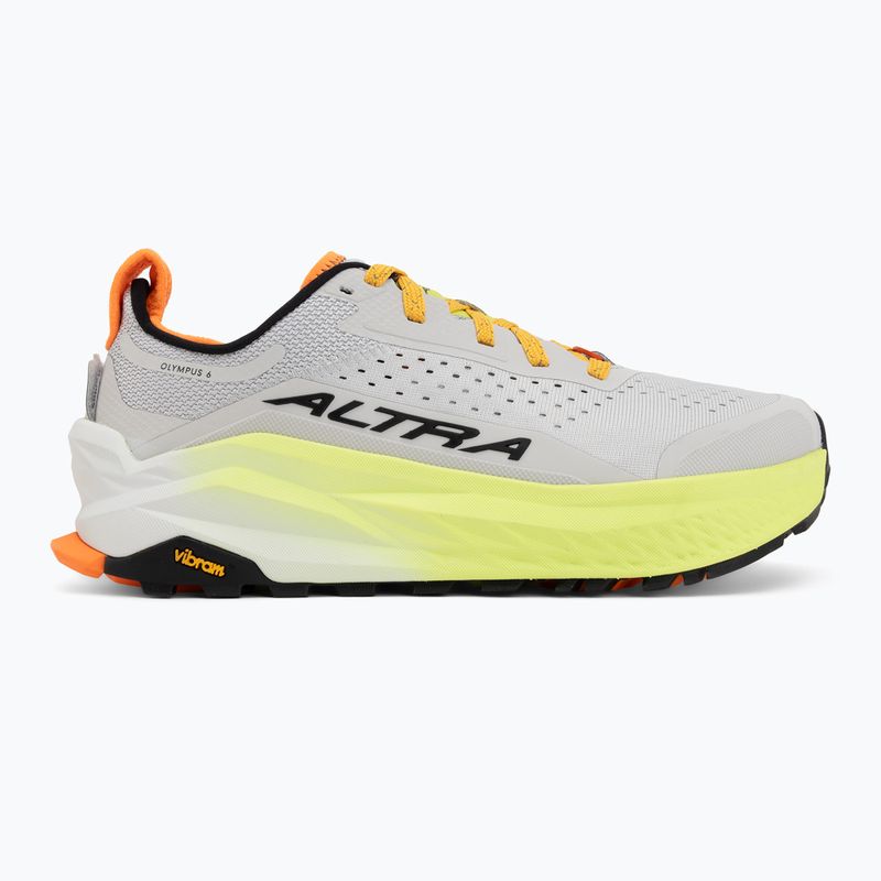 Férfi futócipő Altra Olympus 6 gray/lime 2