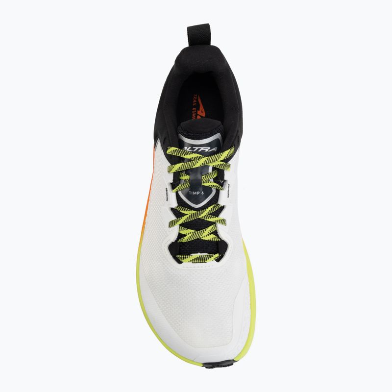 Férfi futócipő Altra Timp 6 white/lime 5
