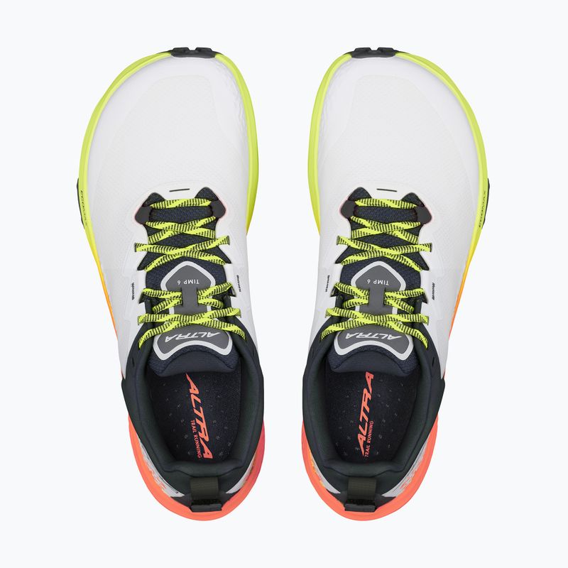 Férfi futócipő Altra Timp 6 white/lime 4