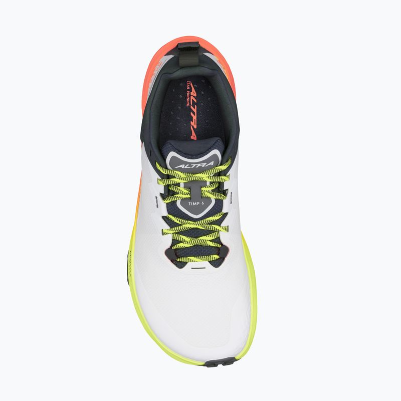 Férfi futócipő Altra Timp 6 white/lime 5