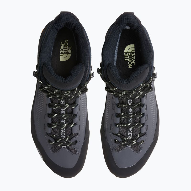 Női megközelítő cipő The North Face Verto Alpine Mid Gore-Tex anthracite grey/lemon mist 4