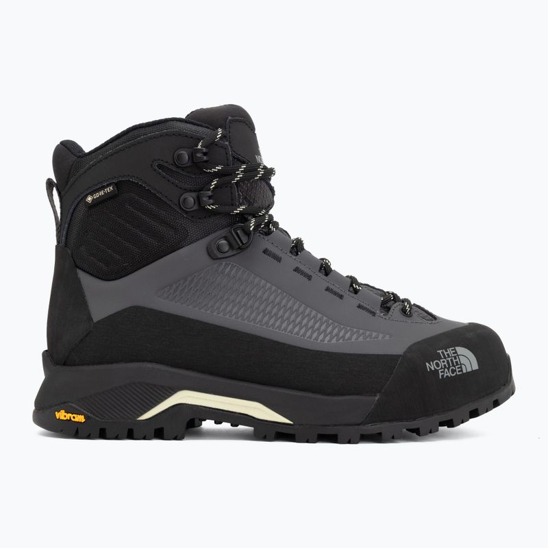 Női megközelítő cipő The North Face Verto Alpine Mid Gore-Tex anthracite grey/lemon mist 2