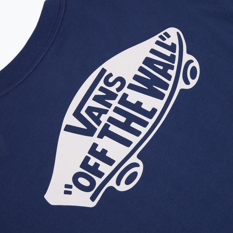Férfi póló Vans Double Standard Tee deep indigo 4