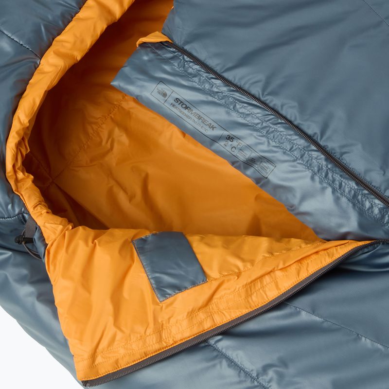 Hálózsák The North Face Stormbreak 35F Long granite grey/dust orange 4