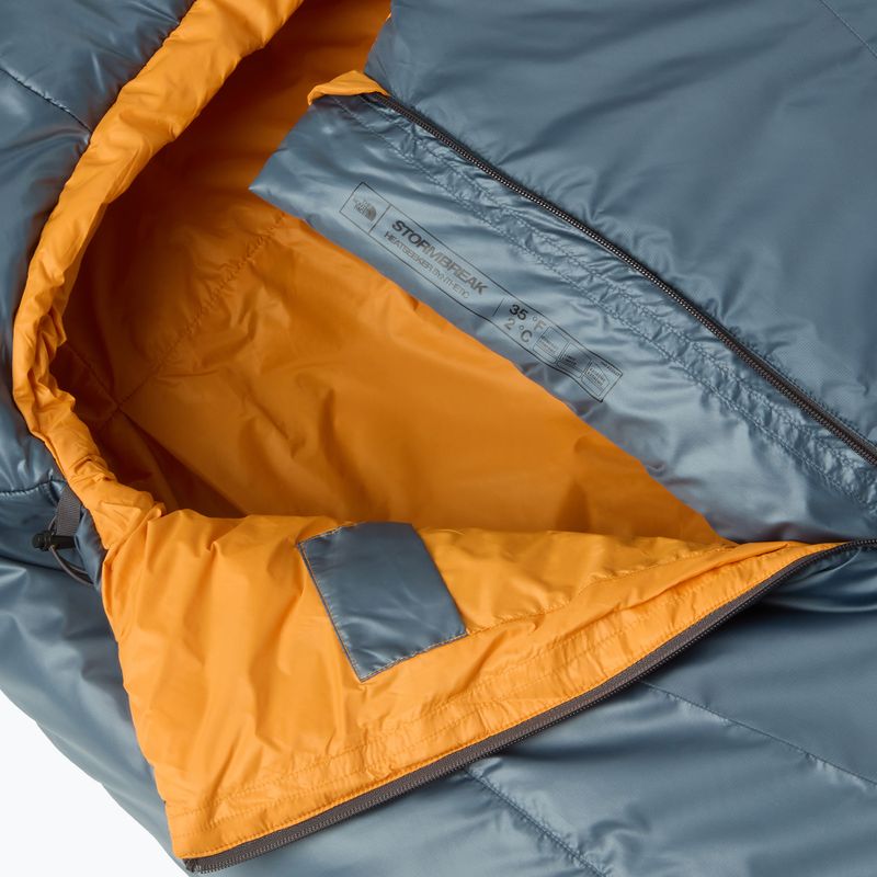 Hálózsák The North Face Stormbreak 35F Regular granite grey/dust orange 4
