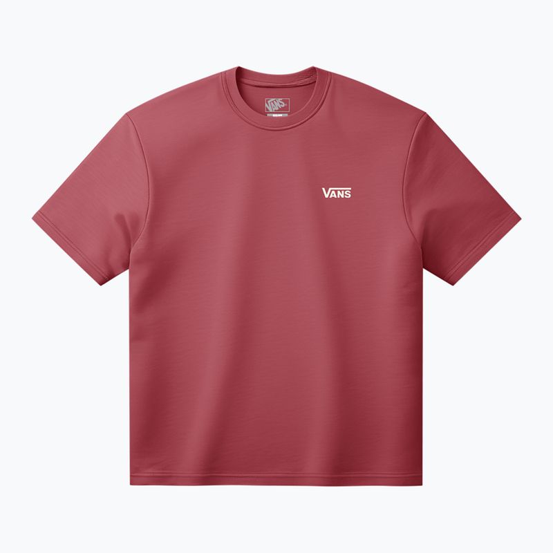 Férfi póló Vans Left Chest SS crimson haze