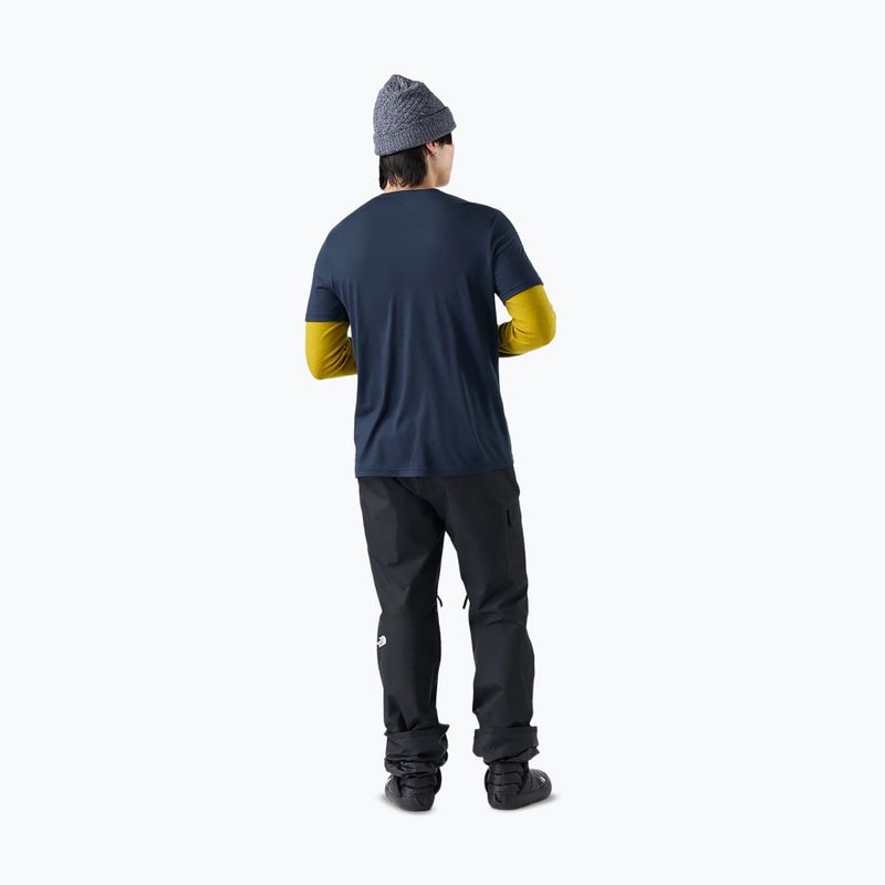 Férfi póló Smartwool Alpine Trace Active Graphic Tee SS deep navy 2