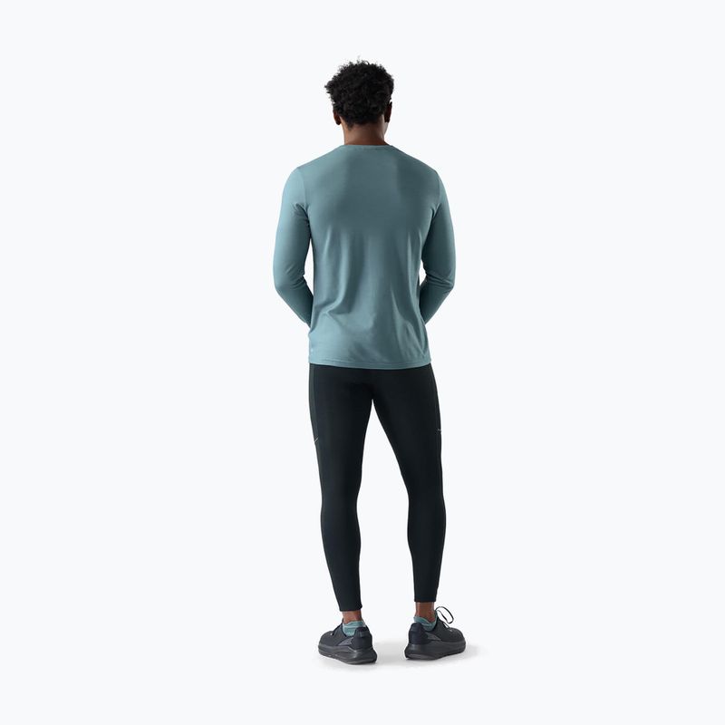 Férfi hosszú ujjú póló Smartwool Wander Valley Active Long Sleeve Graphic Tee dusty tea 2