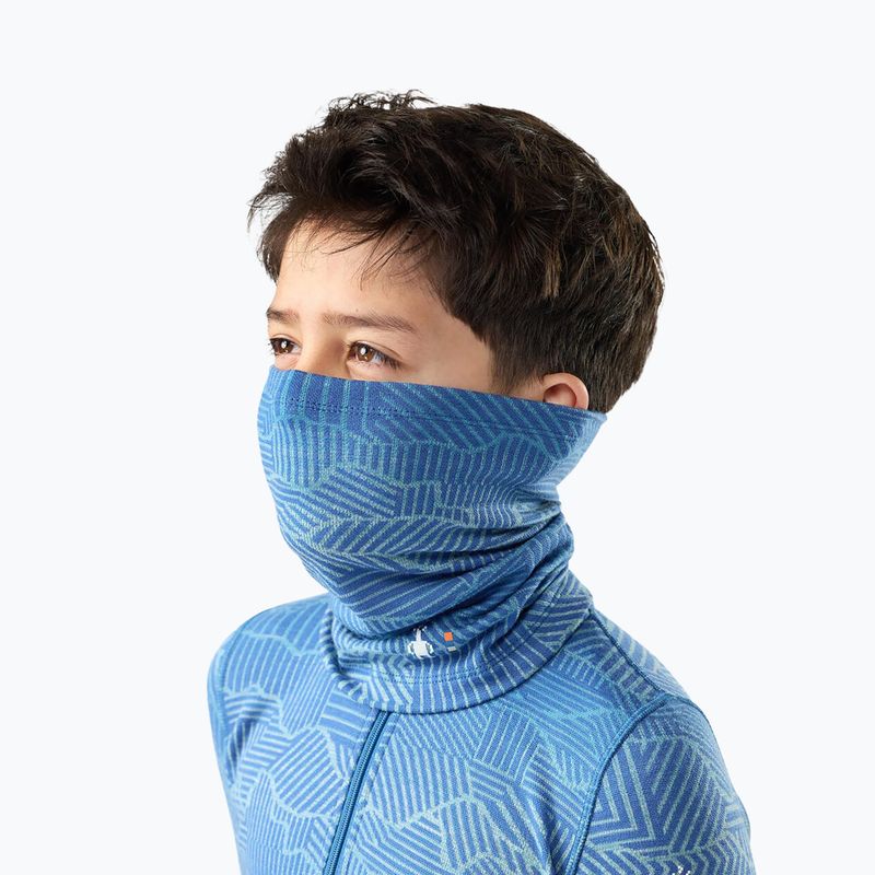 Gyerek csősál Smartwool Thermal Merino indigo linear peaks 2