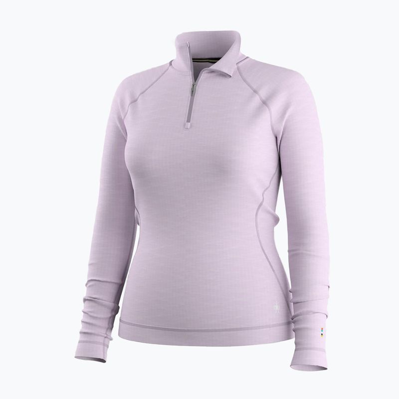 Női Termoaktiv pulóver Smartwool Classic Thermal Merino Base Layer 1/4 Zip Boxed lavender sky heather 3