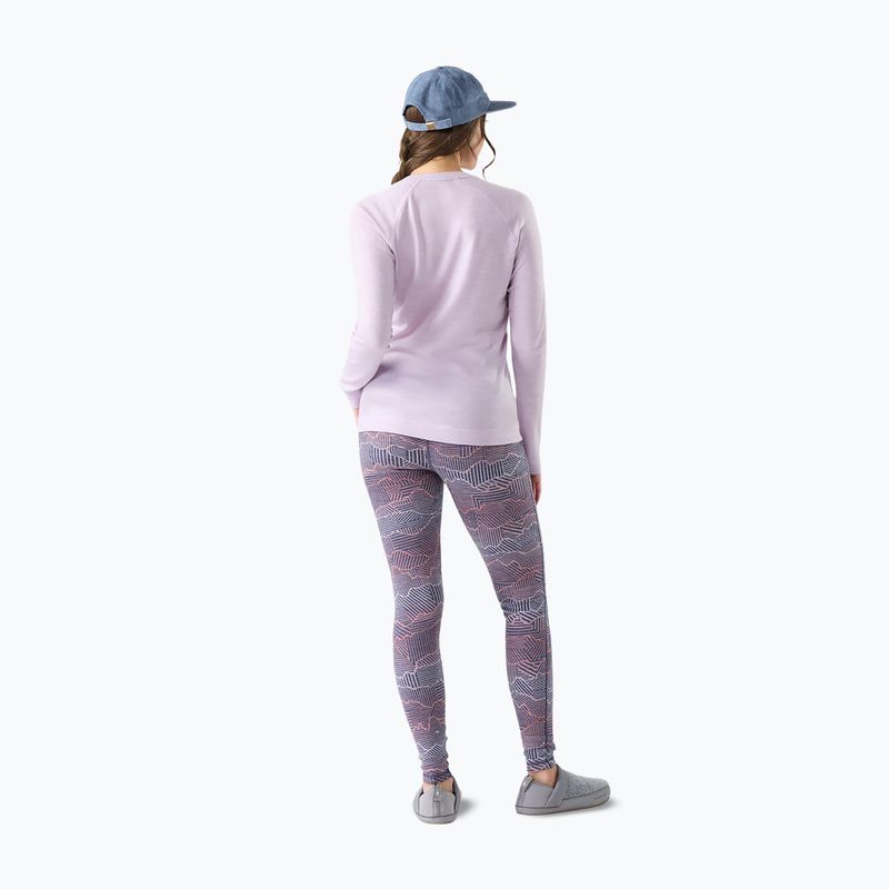 Női Termoaktiv pulóver Smartwool Merino 250 Baselayer Crew Boxed lavender sky heather 2