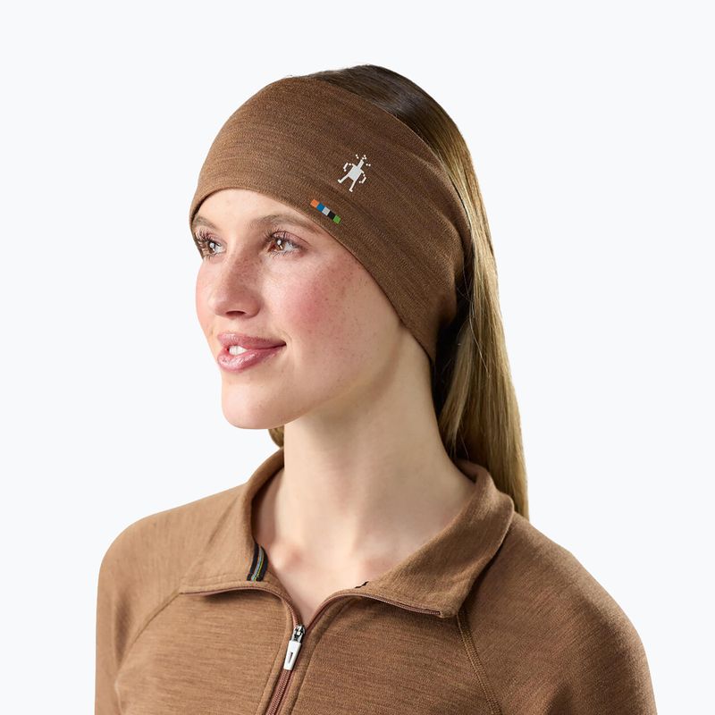 Fejpánt Smartwool Thermal Merino Reversible mocha heather 2