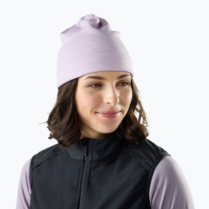 Téli sapka Smartwool Merino Reversible Cuffed lavender sky heather 3